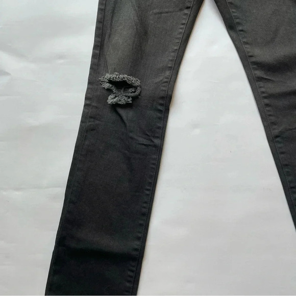 AG Adriano Goldschmeid Premiere Skinny Straight Leg Jean Grey Size 29R - Picture 4 of 12